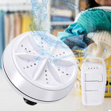 Ультразвуковая портативная мини стиральная машинка Usltrasonic Turbine Wash USB с пультом